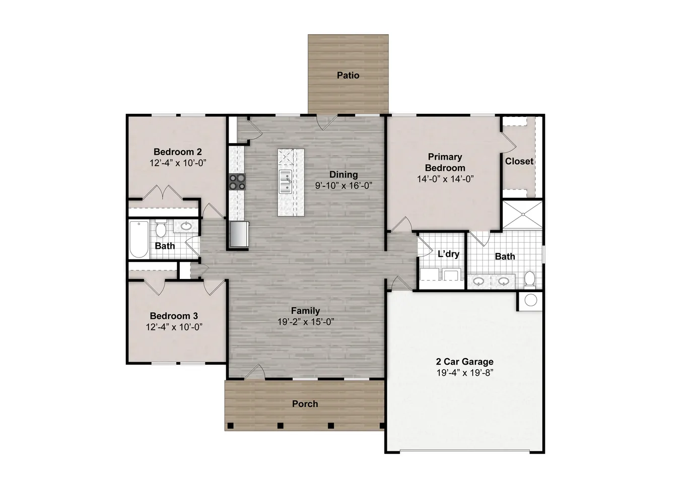 Floor Plan: Lily